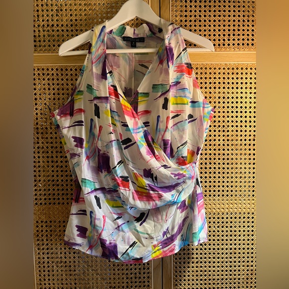 Lafayette 148 New York Tops - Lafayette 148 New York 100% silk sleeveless top